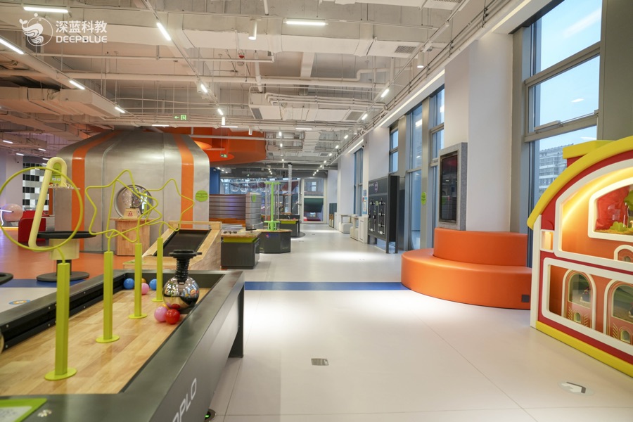 XPLOPLO second-floor freedom and constraint science area