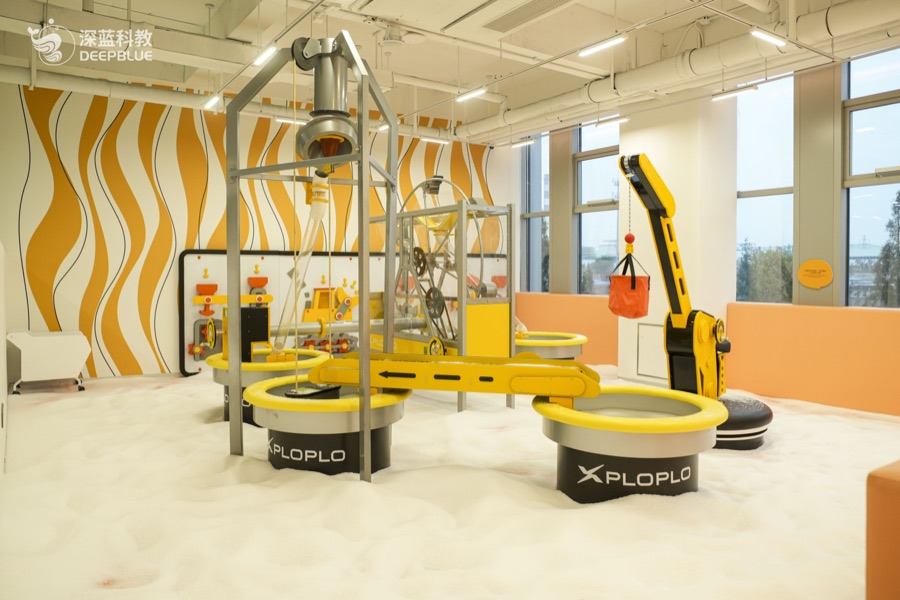 XPLOPLO third-floor social role-play street scene