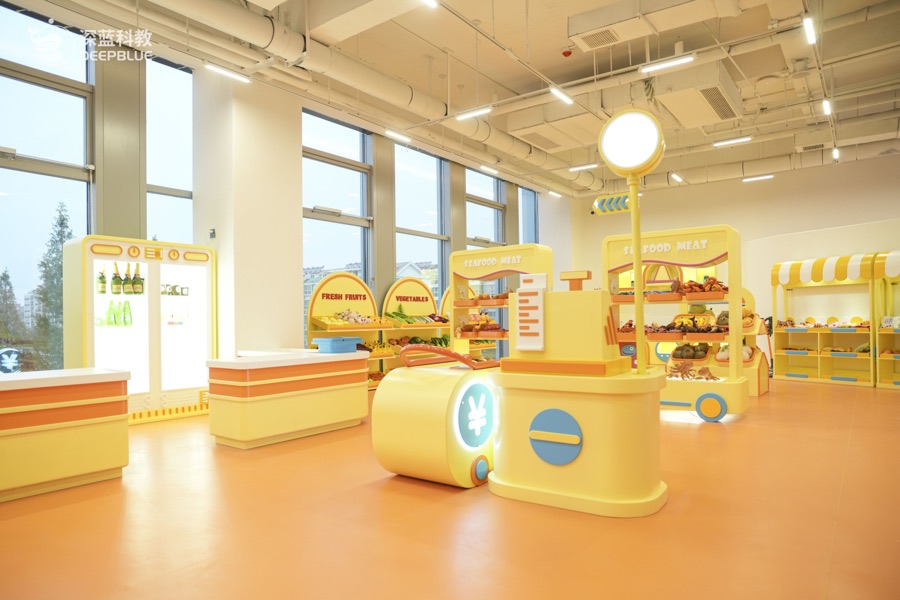 XPLOPLO third-floor children role-play and social learning area