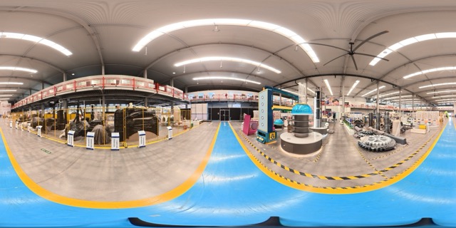 720-degree panorama of DEEPBLUE assembly workshop two